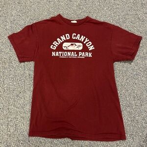 Grand Canyon National Park Mens M Maroon T Shirt